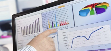 Financial analysis on the computer